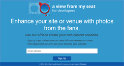 Desktop Screenshot of developer.aviewfrommyseat.com